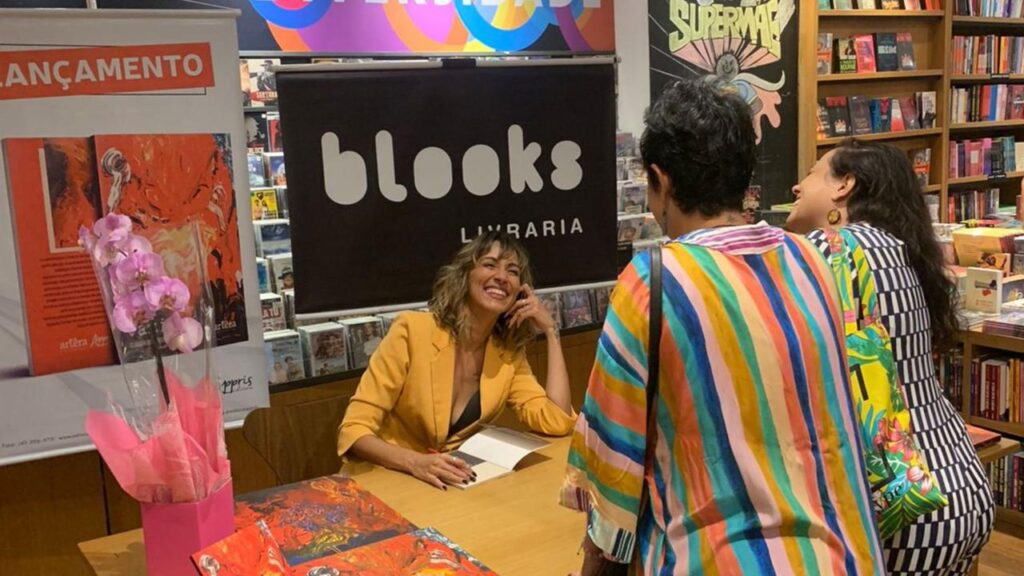 Livro A fome do meu vazio - lançamento Livraria Bloocks Botafogo